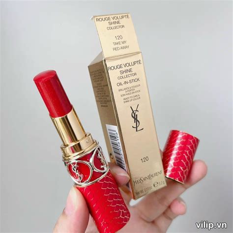 ysl take my red away|YSL Take My Red Away (120) Rouge Volupte Shine Oil.